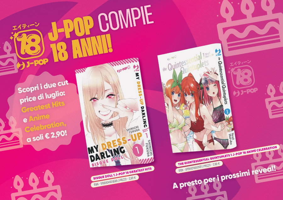 J-POP Manga: le novità di ottobre dal Direct 120